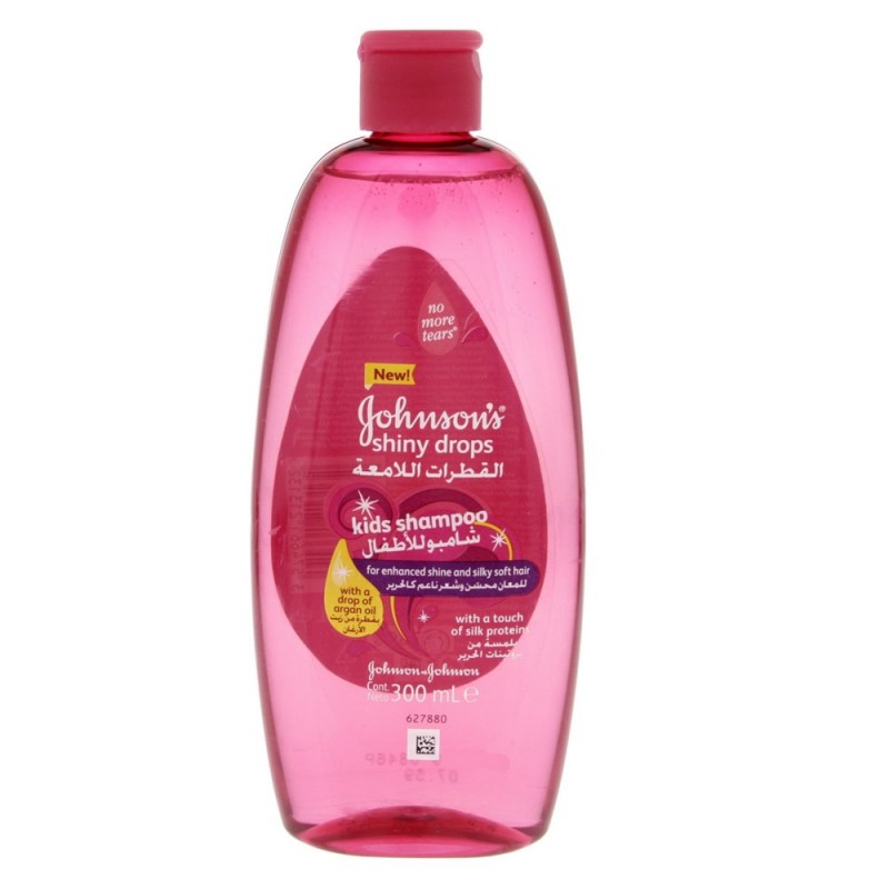 29806.jpg شامبو الاطفال Johnsons Shiny Drops Kids Shampoo 300ml - الصورة 1
