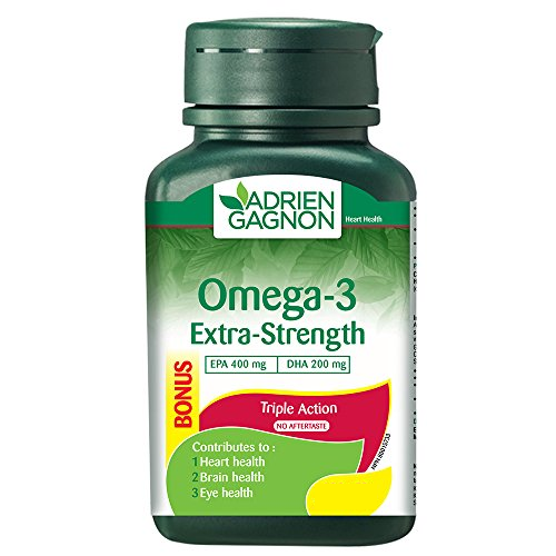 Adrien-Gagnon-Omega-3-1000mg-40-Cap.png الأوميجا 3 Adrien Gagnon Omega 3 1000mg 40 Capsule - الصورة 1