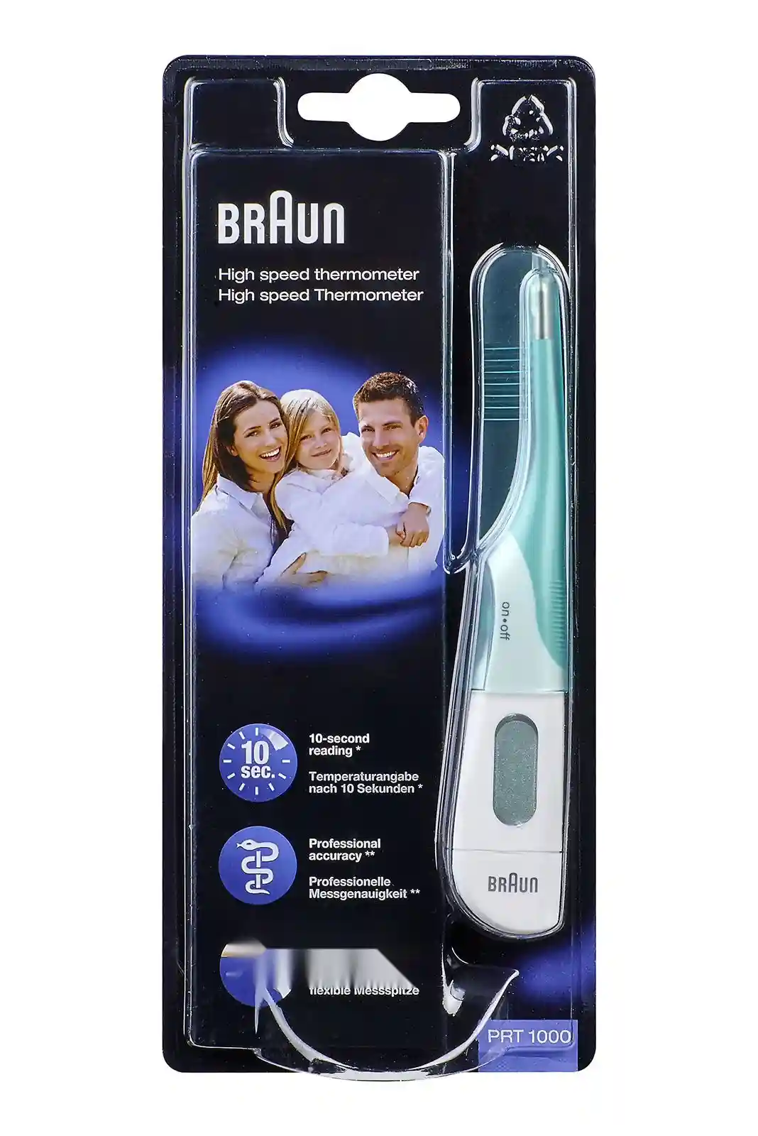 Braun High Speed Flexible Digital Thermometer PRT 1000.. Braun High Speed Flexible Digital Thermometer PRT 1000
