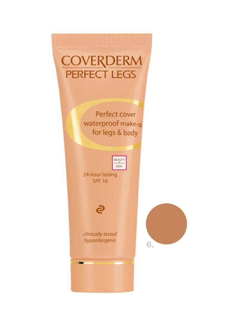 CoverDerm-Perfect-Legs-Body-PL-6-Spf-16-Covering-Foundation-Cream-50ml.jpg الفاونديشن CoverDerm Perfect Legs & Body PL 6 Spf 16 Covering Foundation Cream 50ml - الصورة 1