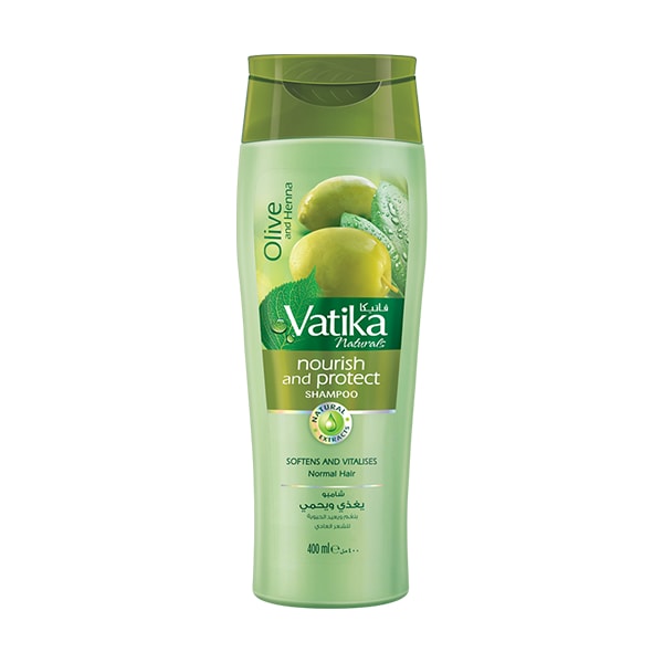 Dabur-Vatika-Shampoo-400ml-Nourish-protect-1.jpg شامبو الشعر Dabur Vatika Nourish & Protect Shampoo 400 ml - الصورة 1