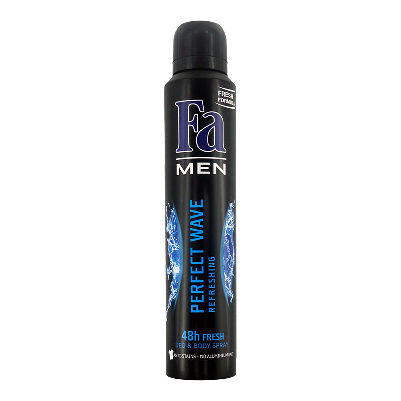 Fa-Perfect-Wave-Deo-Spray-For-Men-200ml.jpg مزيل العرق Fa Perfect Wave Deo Spray For Men 200ml - الصورة 1