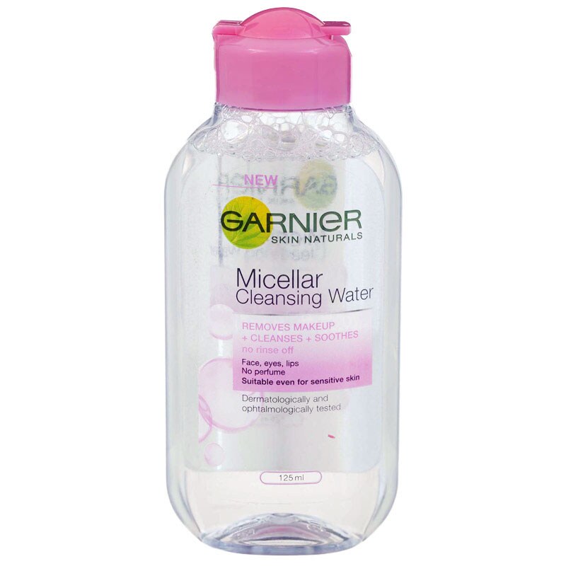 Garnier-Micellar-Make-Up-Remover-125ml.jpg مزيل المكياج Garnier Micellar Make Up Remover 125ml - الصورة 1