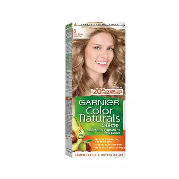 Garnier Naturals Hair Color Tube Shade 8 Garnier Naturals Hair Color Tube Shade 8