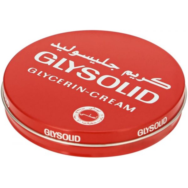 Glysolid-Cream-80ml.jpg ترطيب البشرة Glysolid Moisturising Cream Tin 80ml - الصورة 1