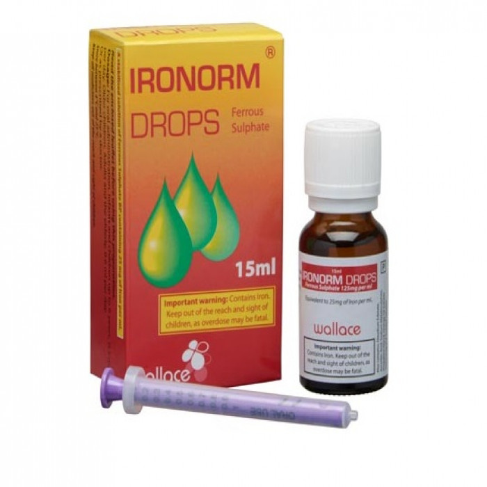 Ironorm-Drops-15ml.jpg الحديد Ironorm Drops 15ml - الصورة 1