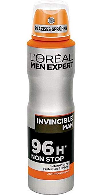 Loreal-Men-Expert-Invincible-Deo-Spray-150-ml.jpg مزيل العرق Loreal Men Expert Invincible Deo Spray 50 ml - الصورة 1