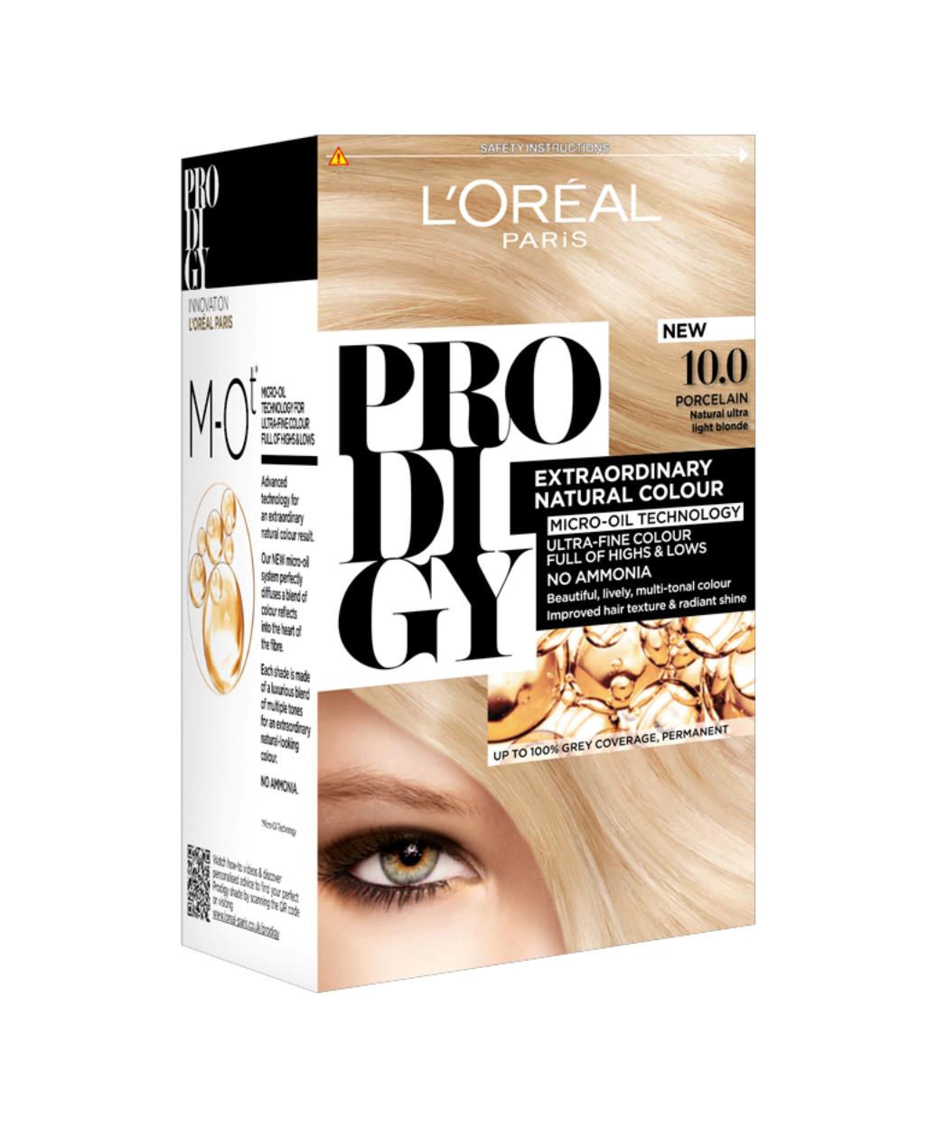 Loreal-Prodigy-Hair-Color-Shade-10.0.jpeg صبغة الشعر Loreal Prodigy Hair Color Shade 10.0-Lightest Blonde - الصورة 1