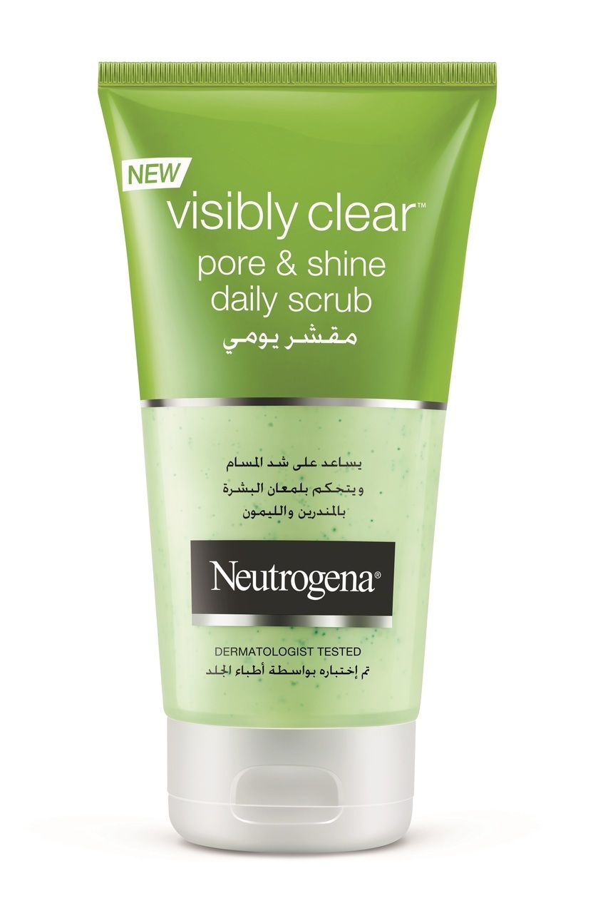 Neutrogena-Visibly-Clear-Pore-Shine-Daily-Scrub-150ml.jpg لتقشير البشرة Neutrogena Visibly Clear Pore & Shine Daily Scrub 150ml - الصورة 1