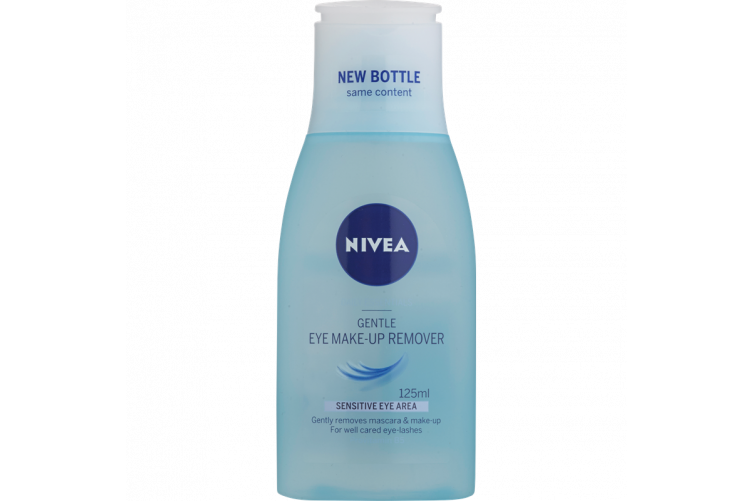 Nivea-Double-Effect-Eye-Make-Up-Remover-125ml.png مزيل المكياج Nivea Gentle Eye Make Up Remover 125ml - الصورة 1