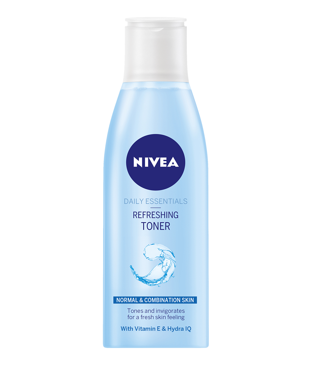 Nivea-Refreshing-Normal-Skin-Toner-200ml.png قابض مسام الشبرة Nivea Refreshing For Normal & Combination Skin Toner 200ml - الصورة 1