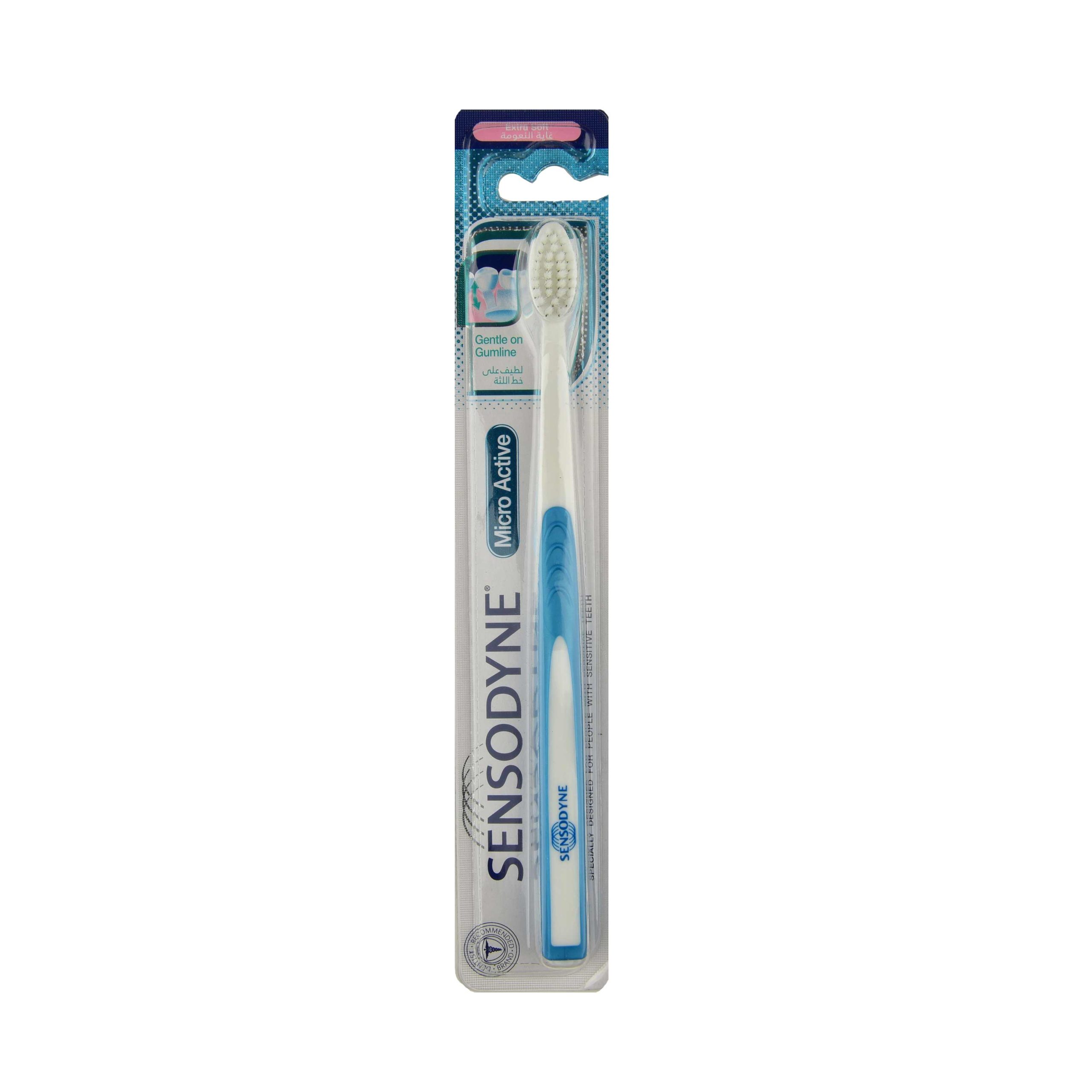 Sensodyne-Micro-Active-Toothbrush-Extra-soft.jpg فرشاة الأسنان Sensodyne Micro Active Toothbrush - Extra soft - الصورة 1