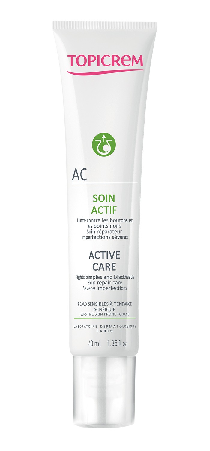 Topicrem-Ac-Active-Anti-Imperfection-Cream-40ml.jpg لحب الشباب Topicrem Ac Active Anti Imperfection Cream 40ml - الصورة 1
