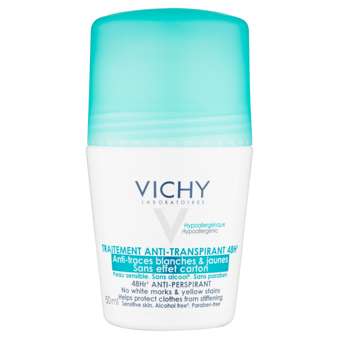 Vichy Antiperspirant Deo Roll On Sensitive unscented 48H 50ml Vichy Antiperspirant Deo Roll On Sensitive unscented 48H 50ml