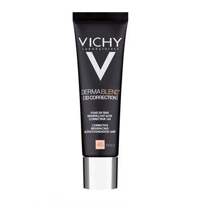 Vichy-Dermablend-3d-Correction-45-Gold-Foundation-30-ml.jpg الفاونديشن Vichy Dermablend 3d Correction 45 Gold Foundation 30 ml - الصورة 1