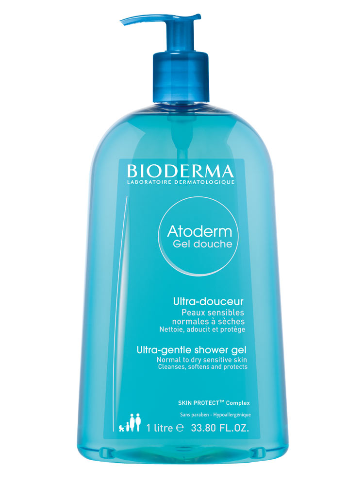 bioderma-atoderm-gentle-p1636.jpg سائل الاستحمام BioDerma Atoderm Gentle Shower Gel Pump 500ml - الصورة 1