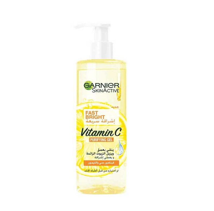 Garnier Fast Bright Vitamin C Gel Wash 400ml Garnier Fast Bright Vitamin C Gel Wash 400ml