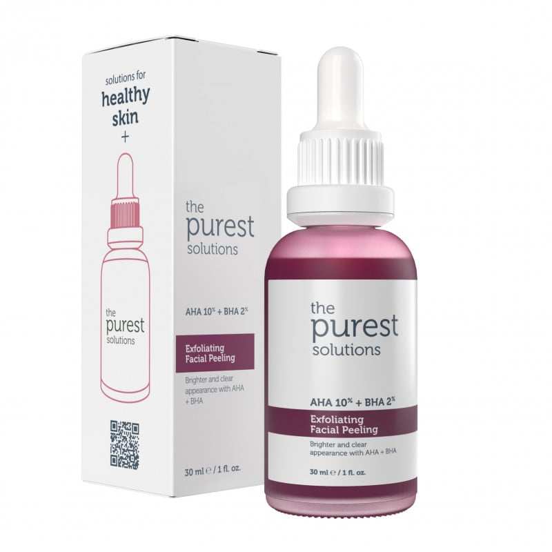 The Purest Solutions Exfoliating Facial Peeling Serum 30ml The Purest Solutions Exfoliating Facial Peeling Serum 30ml
