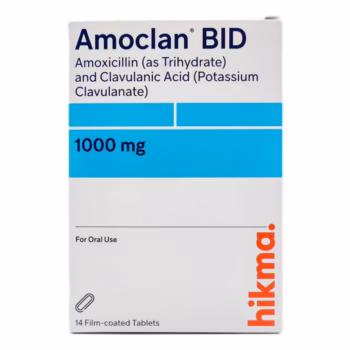 Amoclan BID 1g 14 Tablets