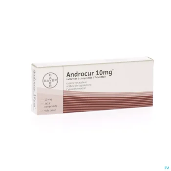 Androcur 10mg 15 Tablets