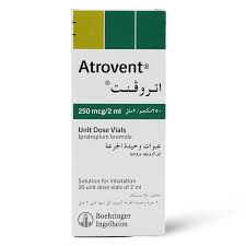 Atrovent 250mcg/2ml 20 Vial
