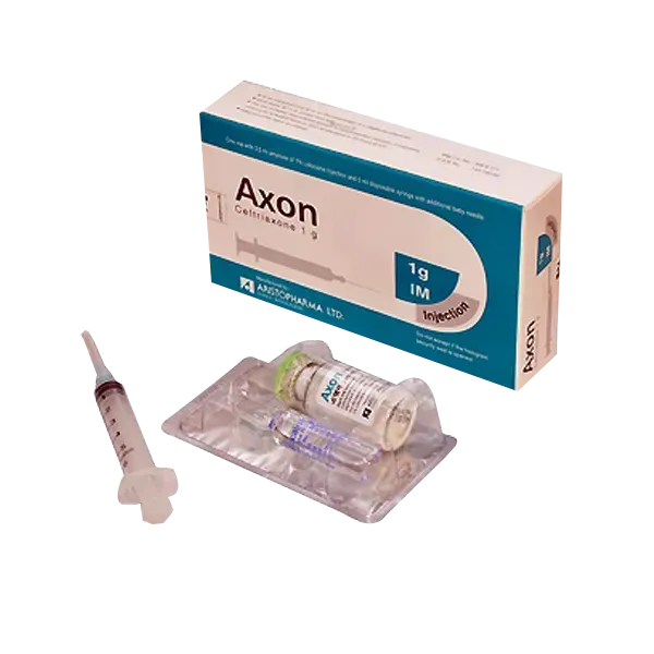 Axone 1g 10 Injection Axone 1g IM/IV 10 Injection