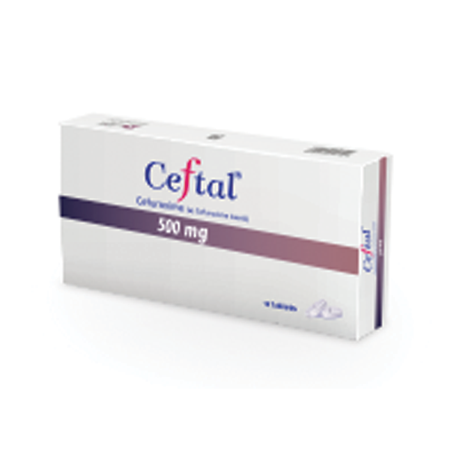 Ceftal 500mg 10 Tablets Ceftal 500mg 10 Tablets