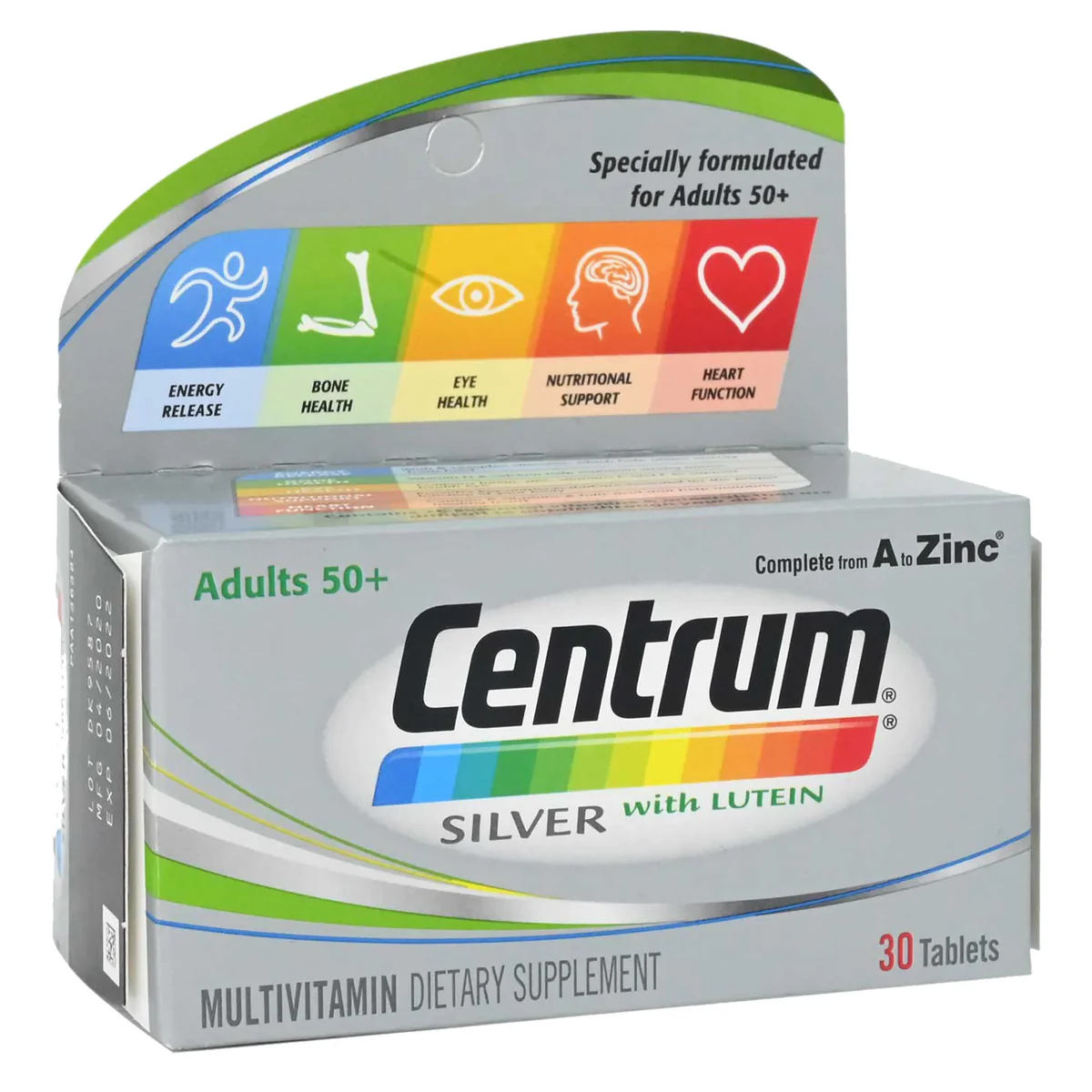 Centrum Silver With Lutein 30 Tablets Centrum Silver With Lutein 30 Tablets