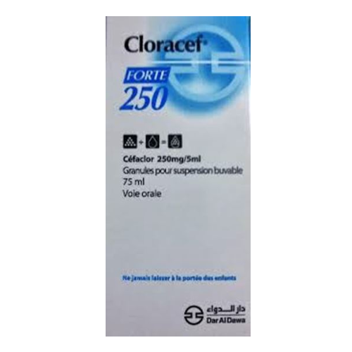 Cloracef 250mg 75ml Suspension Cloracef 250mg 75ml Suspension