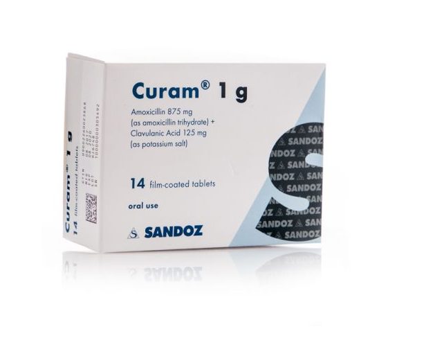 Curam 1g 14 Tablets Curam 1g 14 Tablets