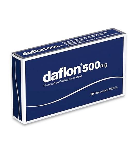 Daflon 500mg 30 Tablets Daflon 500mg 30 Tablets