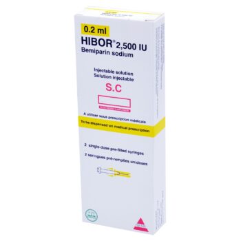 Hibor 2500 IU/ 0.2ml 2 Injection
