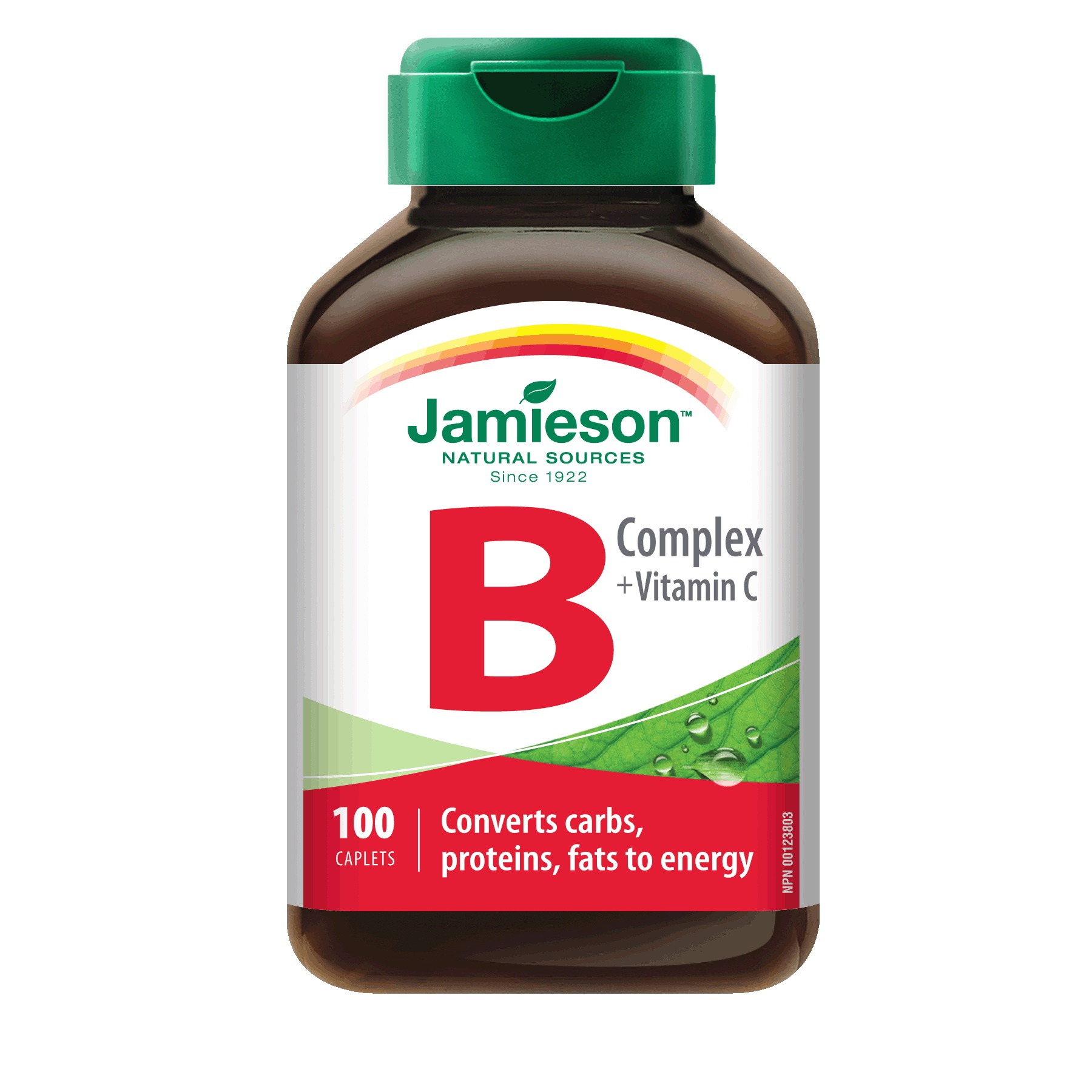 Jamieson B Complex & Vitamin C 100 Capsules Jamieson B Complex & Vitamin C 100 Capsules