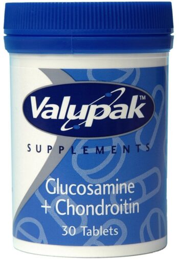 Valupak Glucosamine and Chondroitin 400/100mg 30 Tablets