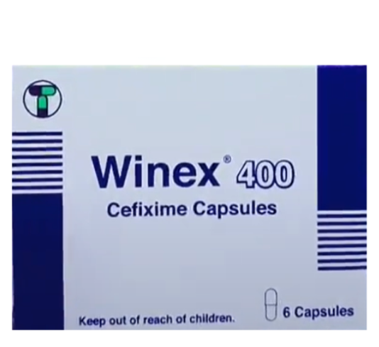 Winex 400mg 6 Capsules Winex 400mg 6 Capsules