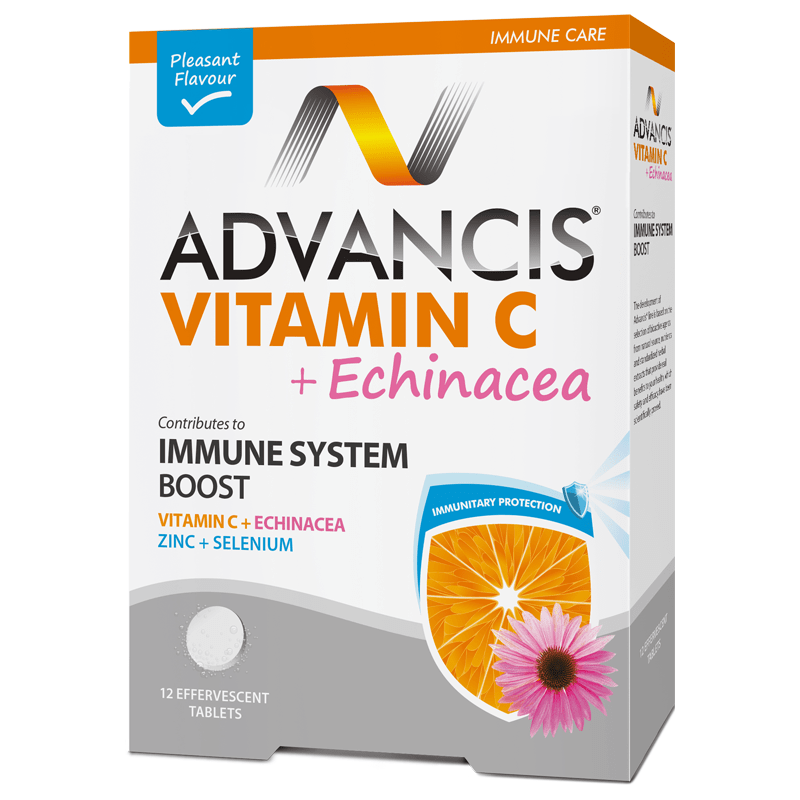 Advancis Vitamin C and Echinacea 12 Effervescent Tablets Advancis Vitamin C and Echinacea 12 Effervescent Tablets