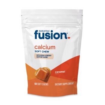 Bariatric Fusion Calcium 60 Soft Chewable Tablets - Caramel