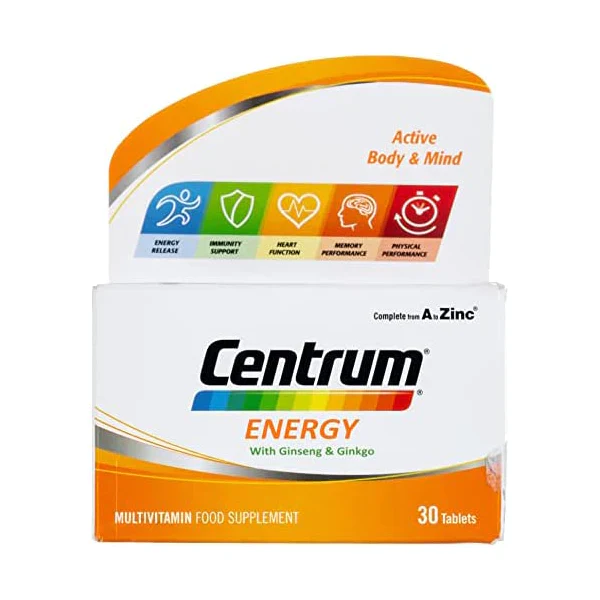 Centrum Energy 30 Tablets Centrum Energy 30 Tablets