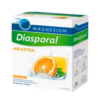 Diasporal Extra Drinkable Magnesium 400mg 20 Sachets