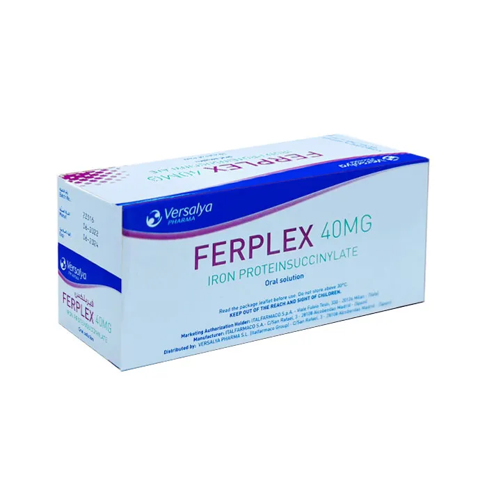 Ferplex 40mg Drinkable Iron 10 Ampules Ferplex 40mg Drinkable Iron 10 Ampules