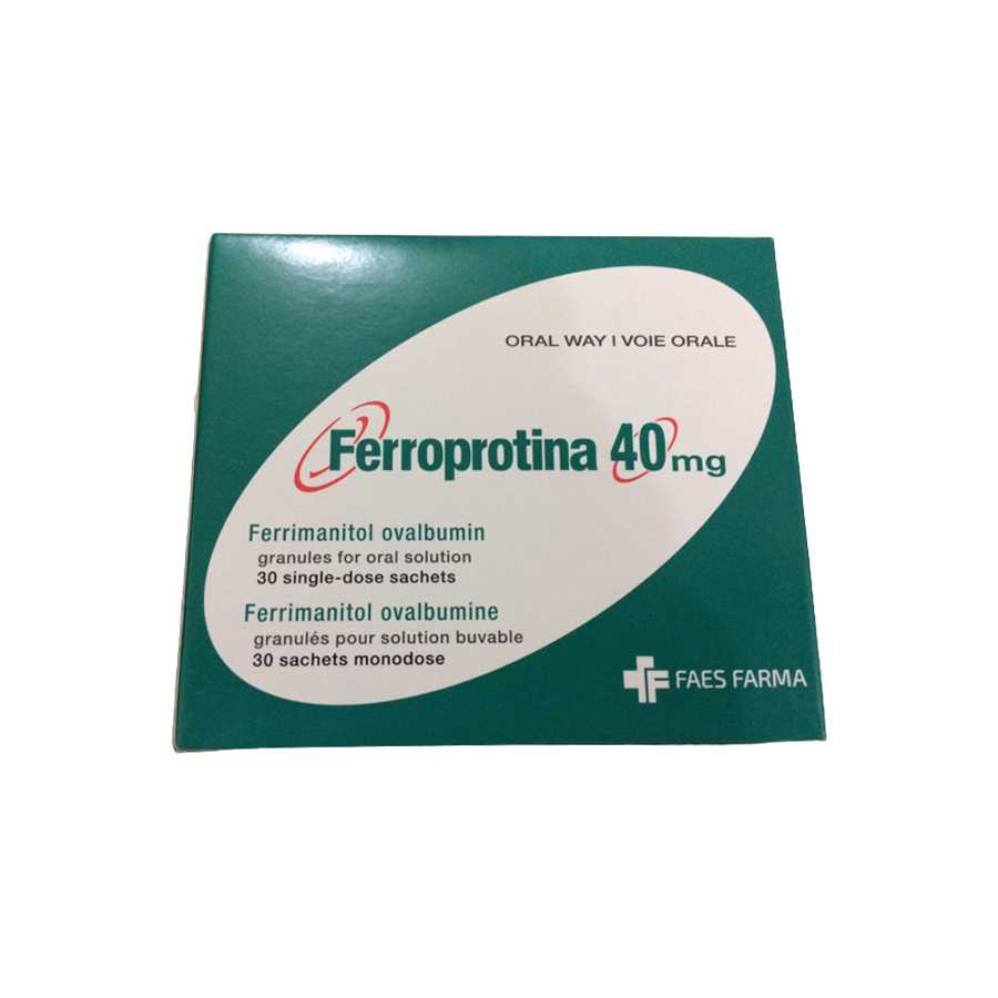Ferroprotina 40mg 30 Sachets Ferroprotina 40mg 30 Sachets