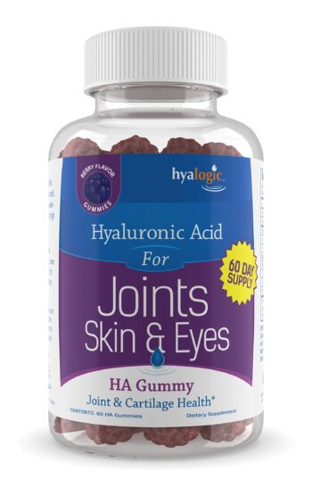 Hyalogic Hyaluronic Acid 60 mg For Joints 60 Gummies