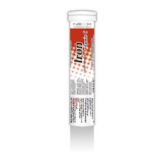 Nexx Iron & Vitamin C 20 Effervescent Tablets
