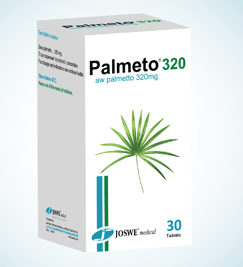 Joswe Palmeto 320mg 30Tablets Joswe Palmeto 320mg 30Tablets