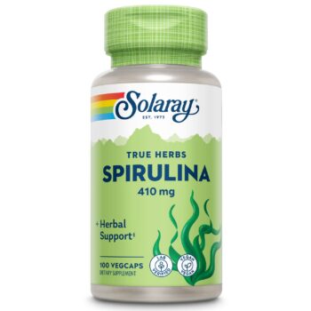 Solaray Spirulina 410mg 100 Capsules