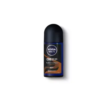 Nivea Deep Black Carbon Espresso Deodorant Roll On For Men 50ml