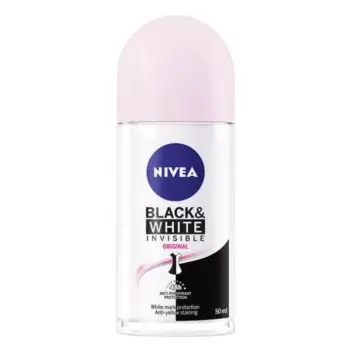 Nivea Invisible Black and White Deodorant Roll On For Women 50ml