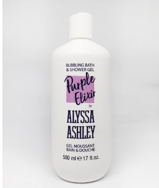 Alyssa Ashley Purple Bubbling Bath & Shower Gel 500ml