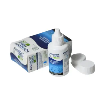 Aquasoft fresh contact lens solution 60 ml