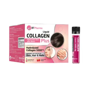 BT Pharma Liquid Collagen Plus 30 Drinkable Vials